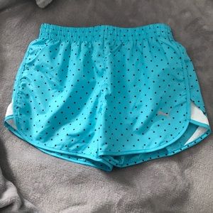 Girls Puma Running Shorts